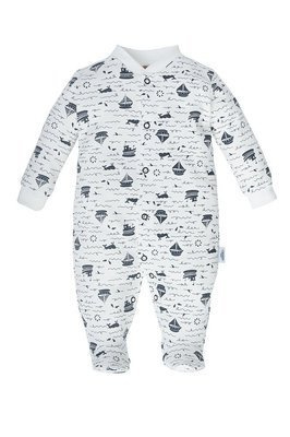 02223 "LA MER" Pajacyk niemowlęcy Makoma