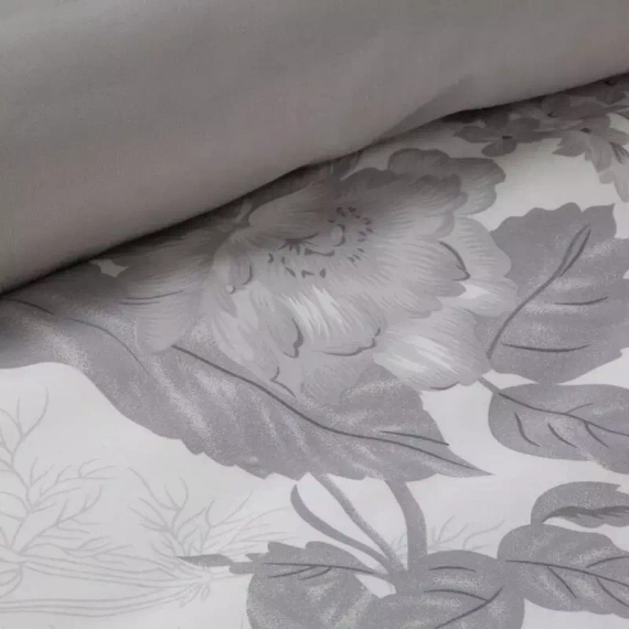 Sara 27 Pościel bawełniana Kwiaty Eurofirany szary