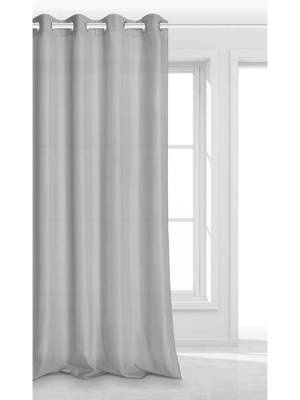 Viva Zasłona gotowa na przelotkach do salonu Spod Igły i Nitki srebrny