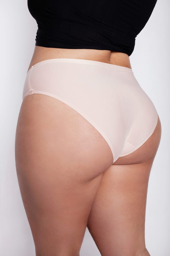 Flexi-One Figi Damskie Plus Size Julimex beżowy
