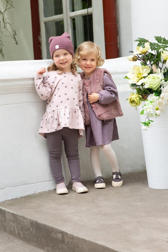 Julia Tunika z nadrukiem Pinokio - róż druk 