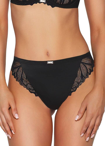 2104/B  Figi Damskie AVA-czarny