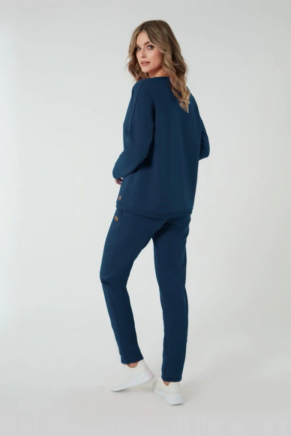 Stella spodnie damskie dresowe Italian Fashion jeans – wygodne, stylowe, bez ściągaczy