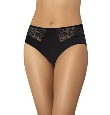 134 Figi z wysokim stanem Carmen Teyli - czarny