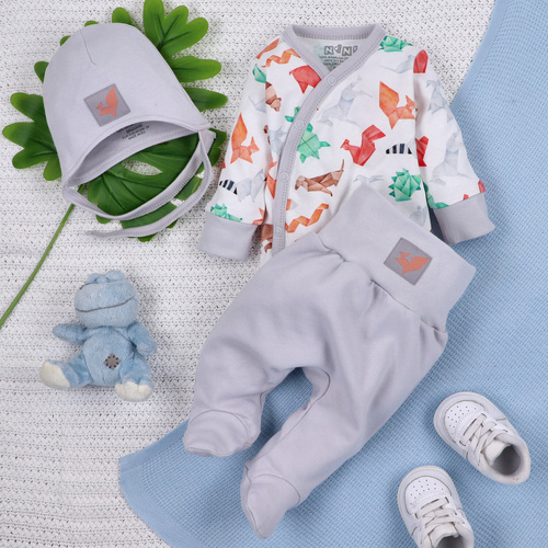 ABN-5397 Fun Origami Czapka z bawełny organicznej Nini  zary