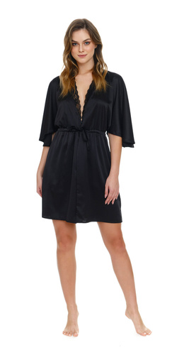 5102 Szlafrok Doctor Nap - black