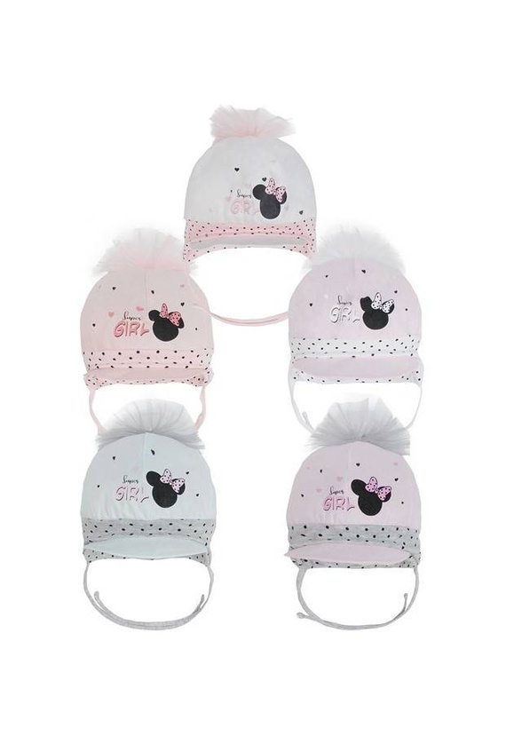 44-278 Czapka Dziecięca  AJS mix-kolor