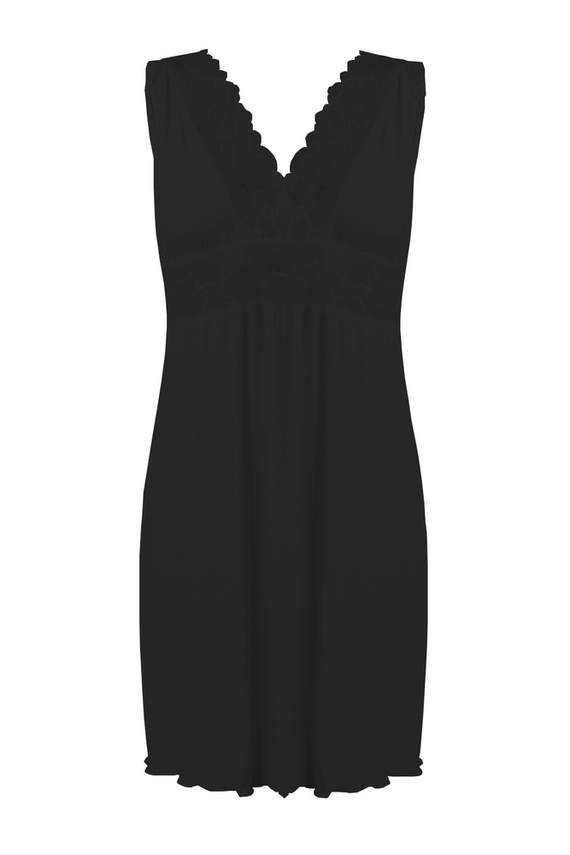 Zuza Koszulka nocna damska Dkaren - czarny