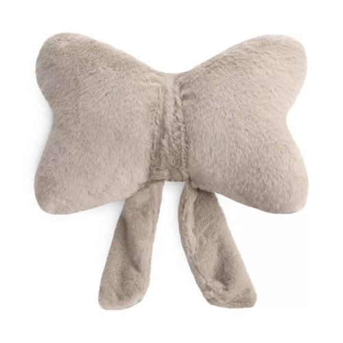 Eurofirany Wiosna 135 – poduszka dekoracyjna 37x10x30 kokarda beżowy