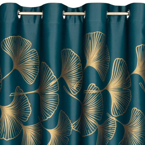 Harmony Zasłona zaciemniająca Eurofirany - ciemny turkus