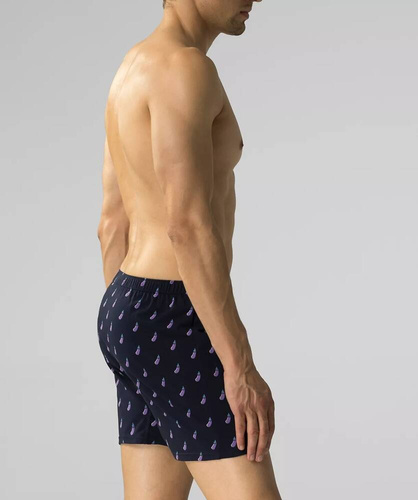 2MBH-002 Bokserki męskie Atlantic granatowy zielony