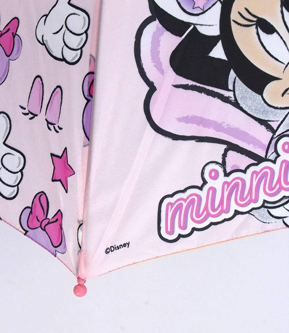 5242 Parasolka dla dzieci Myszka Mini Minnie Mouse parasol Setino unicorn gwiazdki różowy 