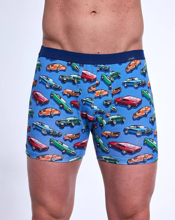 946/02 Bokserki męskie Cornette granatowy