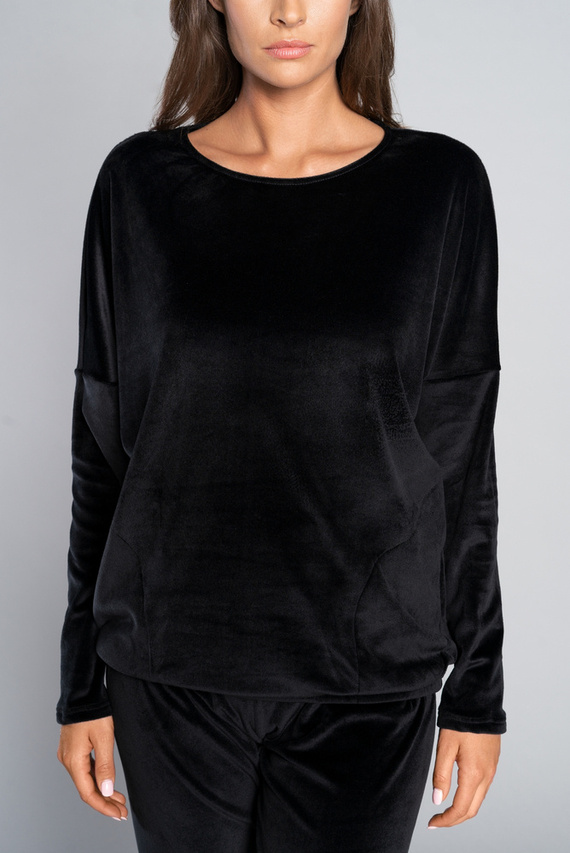 Juga Komplet Damski dł. rękaw, dł. spodnie Italian Fashion czarny 