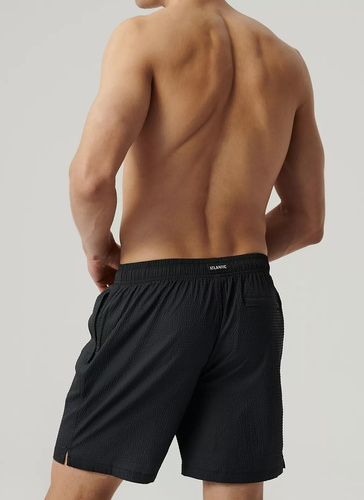 KMB-226 Kąpielówki męskie Atlantic- czarny