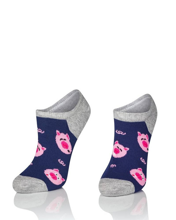 1818 Stopki Damskie Intenso 053 czarny