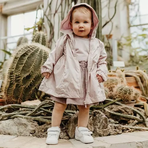 Botanic Płaszczyk dla dziewczynki Eevi- wrzos