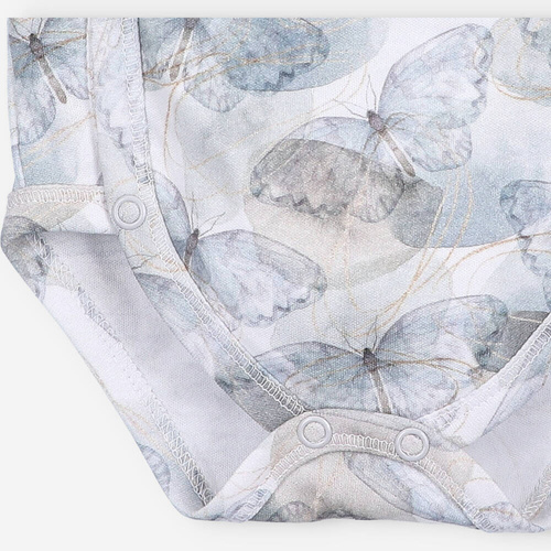 ABN-3424/MOT Butterflies Body kopertowe z długim rękawem Nini druk
