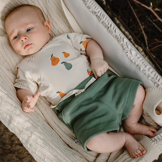 Pearfect Szorty bawełniane Eevi- zielone