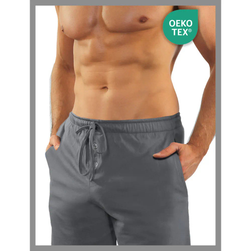 2404 Military Piżama Męska długi rękaw i spodnie Sesto Senso - grafit