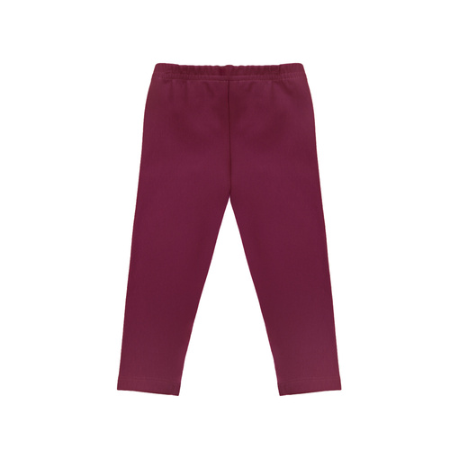 169520 Legginsy dresowe Nicol - burgundowy