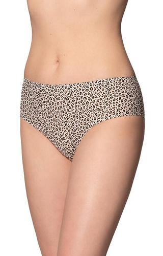 L-POL 5030 BI-N Figi Damskie Lama - beżowe