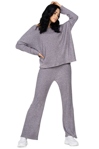 Chloe B01 Spodnie dresowe damskie Mona grey melange