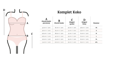 Koko Dresowy komplet damski Dkaren - ecru