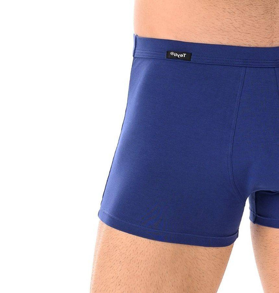 801-3 Levi Bokserki męskie 3- PAK Teyli - jeans