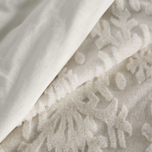 Blink 2 Koc świąteczny Eurofirany kremowy złoty