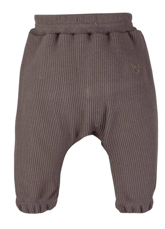Pure Spodnie bawełniane Koala - brązowy