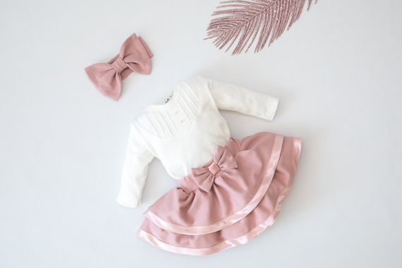 1726 Cherry Spódniczka Marija - różowy