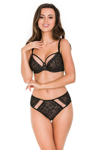 19160 Madame Biustonosz soft Mediolano czarny