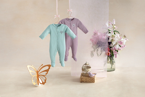 Magic Vibes Pajac niemowlęcy Pinokio - zielony