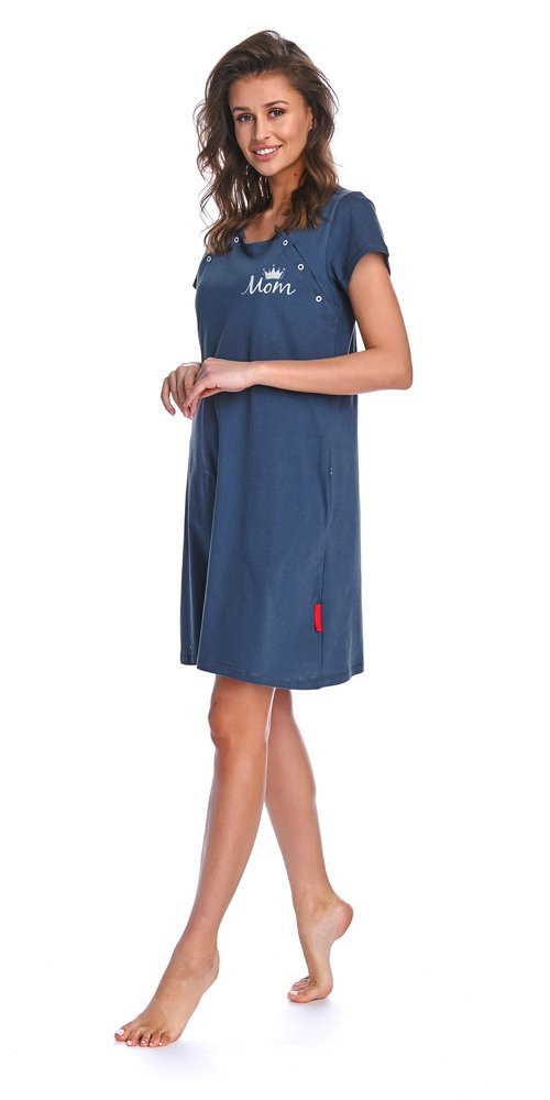 9992 Koszula Nocna do karmienia Doctor Nap - deep blue