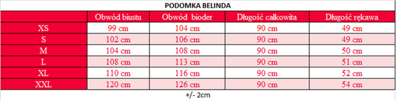 Belinda Satynowy Szlafrok Damski DKaren - biały 