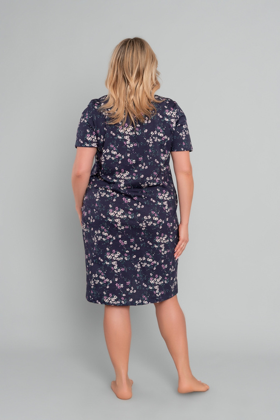 Evita koszula nocna krótki rękaw Italian Fashion - druk