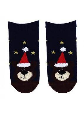 W14.155 Skarpety Świąteczne Dziecięce Wola 857 navy