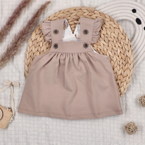 ABN-5593 Circus Sukienka niemowlęca Nini – 100% bawełna organiczna, delikatna i ekologiczna