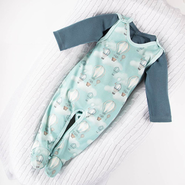 Balloons Komplet Śpioch + kaftan Eevi- druk