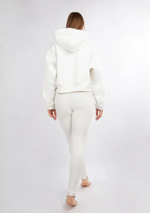 DK-K-B13 Dresowy komplet damski Dkaren - ecru