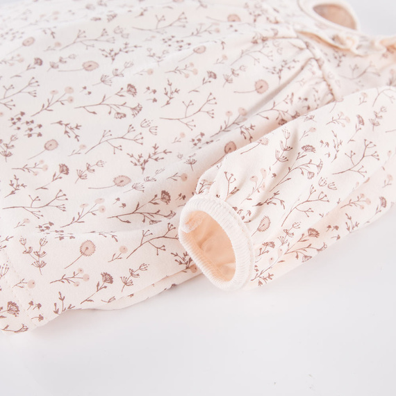 Bloom Tunika niemowlęca Eevi - ecru druk