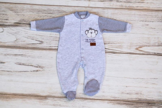 Pajac bawełniany "Monkey" Terjan