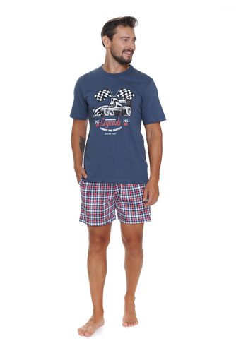 5353 Piżama Męska Doctor Nap - deep blue