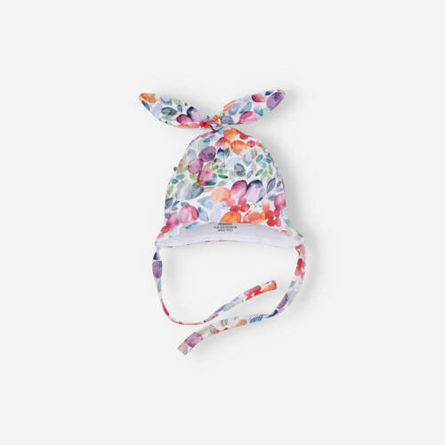 ABN-5248/OWO Śliweczki Czapka z bawełny organicznej Nini