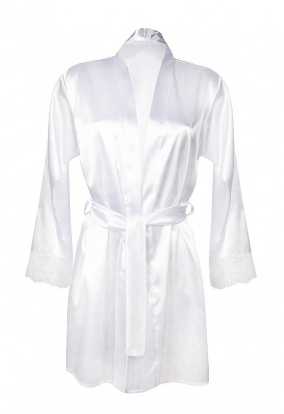 Gina Podomka Szlafrok Damski Dkaren - biała
