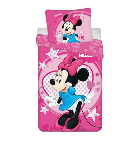 Minnie Hello Pościel dziecięca bawełniana Jerry Fabrics