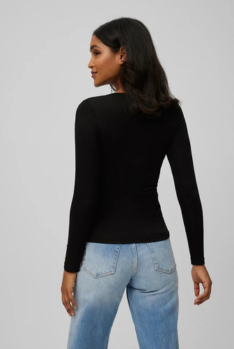 Koszulka termiczna damska Ysabel Mora 70017 negro– miękka, oddychająca, hipoalergiczna, długi rękaw