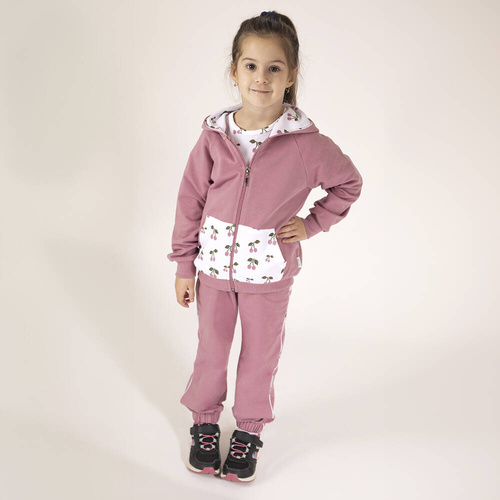 204279 Emily Spodnie dresowe Nicol - wrzosowy