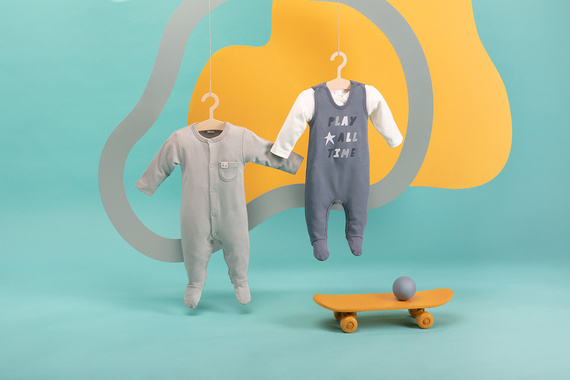 Fun Time Pajac niemowlęcy Pinokio - mięta